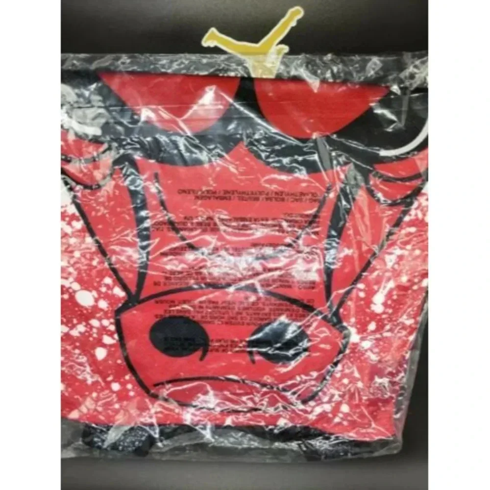 Mitchell & Ness Scarlet NBA Chicago Bulls Jumbotron Mesh Tank Size Small